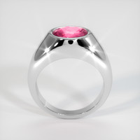2.02 Ct. Padparadscha Sapphire Ring, 14K White Gold 3