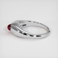 1.02 Ct. Ruby Ring, 18K White Gold 4