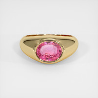 2.02 Ct. Sapphire Ring, 14K Yellow Gold 1