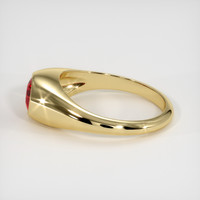 1.06 Ct. Ruby Ring, 14K Yellow Gold 4