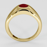 1.24 Ct. Ruby Ring, 14K Yellow Gold 3