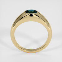 0.87 Ct. Sapphire Ring, 14K Yellow Gold 3
