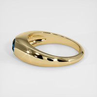 0.87 Ct. Sapphire Ring, 14K Yellow Gold 4
