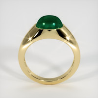 3.37 Ct. Emerald Ring, 18K Yellow Gold 3