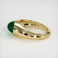 3.37 Ct. Emerald Ring, 18K Yellow Gold 4