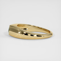 0.73 Ct. Green Sapphire Ring, 18K Yellow Gold 4