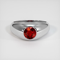 1.52 Ct. Ruby Ring, Platinum 950 1