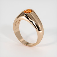 0.93 Ct. Gemstone Ring, 14K Rose Gold 2