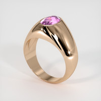 2.16 Ct. Gemstone Ring, 14K Rose Gold 2