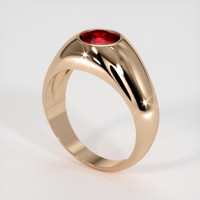 1.52 Ct. Ruby Ring, 14K Rose Gold 2