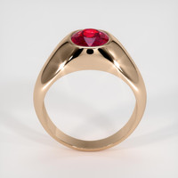 2.02 Ct. Ruby Ring, 14K Rose Gold 3