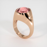 9.97 Ct. Sapphire Ring, 14K Rose Gold 2