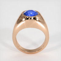 4.15 Ct. Color Change Sapphire Ring, 18K Rose Gold 3