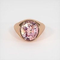 9.97 Ct. Sapphire Ring, 18K Rose Gold 1