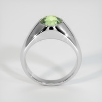 3.56 Ct. Green Sapphire Ring, 10K White Gold 3
