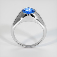 5.07 Ct. Bi Color Sapphire Ring, 14K White Gold 3