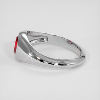 1.11 Ct. Ruby Ring, 14K White Gold 4