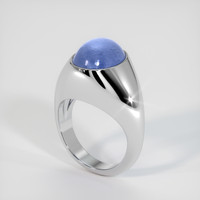 28.59 Ct. Sapphire Ring, 14K White Gold 2