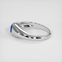 1.24 Ct. Sapphire Ring, 14K White Gold 4
