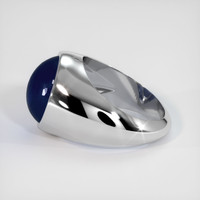 11.64 Ct. Sapphire Ring, 18K White Gold 4