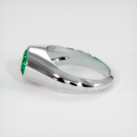 1.51 Ct. Emerald Ring, 18K White Gold 4