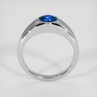 2.21 Ct. Blue Sapphire Ring, 18K White Gold 3