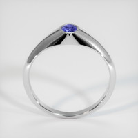 0.28 Ct. Sapphire Ring, 18K White Gold 3
