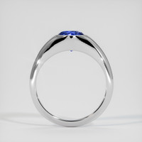 2.55 Ct. Blue Sapphire Ring, 18K White Gold 3