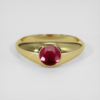 1.00 Ct. Ruby Ring, 10K Yellow Gold 1