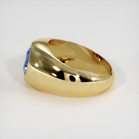 2.59 Ct. Blue Sapphire Ring, 10K Yellow Gold 4