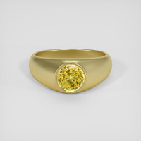 2.00 Ct. Yellow Sapphire Ring, 10K Yellow Gold 1