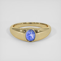 1.73 Ct. Blue Sapphire Ring, 10K Yellow Gold 1