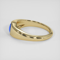 1.73 Ct. Blue Sapphire Ring, 10K Yellow Gold 4