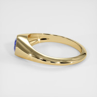0.94 Ct. Sapphire Ring, 14K Yellow Gold 4