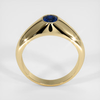 0.89 Ct. Sapphire Ring, 14K Yellow Gold 3