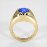 4.15 Ct. Sapphire Ring, 14K Yellow Gold 3