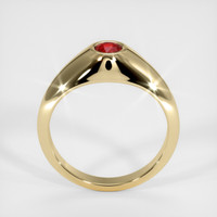 0.53 Ct. Ruby   Ring, 14K Yellow Gold 3