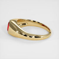 0.60 Ct. Ruby Ring, 14K Yellow Gold 4