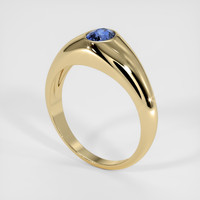 1.54 Ct. Sapphire Ring, 14K Yellow Gold 2