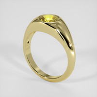 1.55 Ct. Yellow Sapphire Ring, 14K Yellow Gold 2