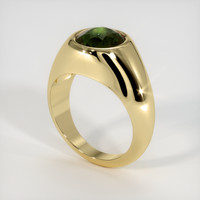 5.42 Ct. Sapphire Ring, 14K Yellow Gold 2