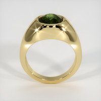 5.42 Ct. Green Sapphire Ring, 14K Yellow Gold 3