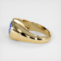 3.49 Ct. Sapphire Ring, 18K Yellow Gold 4