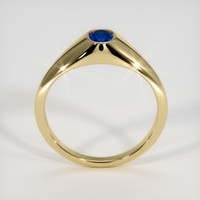 0.70 Ct. Sapphire Ring, 18K Yellow Gold 3