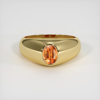 0.93 Ct. Gemstone Ring, 18K Yellow Gold 1