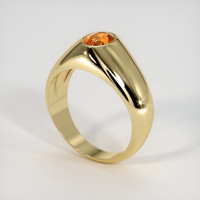 0.93 Ct. Gemstone Ring, 18K Yellow Gold 2