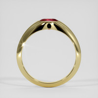 1.00 Ct. Ruby Ring, 18K Yellow Gold 3