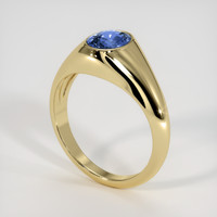 2.74 Ct. Sapphire Ring, 18K Yellow Gold 2