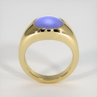 10.81 Ct. Blue Sapphire Ring, 18K Yellow Gold 3