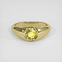 1.55 Ct. Yellow Sapphire Ring, 18K Yellow Gold 1